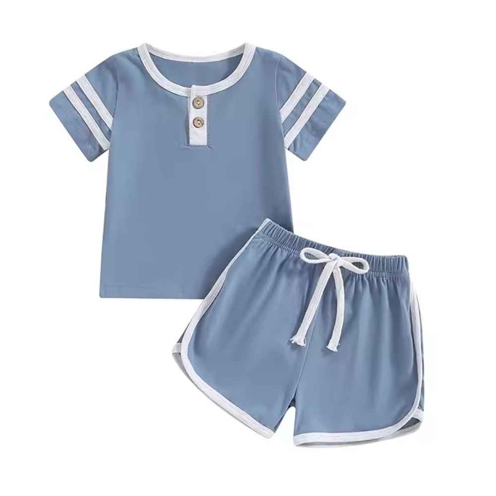 Boy’s Blue Short Set Size 6-12M NWT
